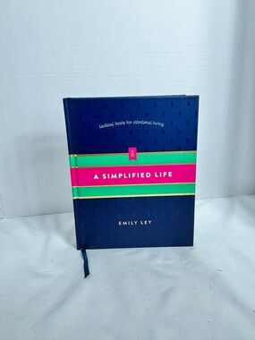 A Simplified Life Navy Hardcover Planner